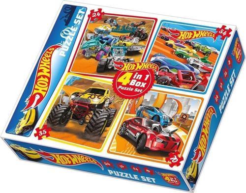 1895 HOTWHEELS 4IN PUZZLE