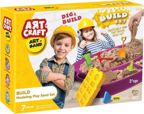 03949 Artsand İnşaat Kum Seti 600 gr -Fentoys