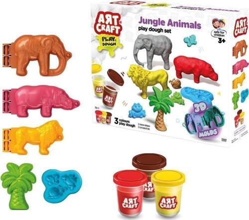 03997 Art Craft Orman Hayvanları Hamur Set 168 Gr -Fentoys