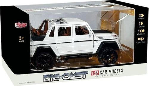 HCL-902 Çek Bırak 1:22 Sesli ve Işıklı Metal Jeep -Vardem