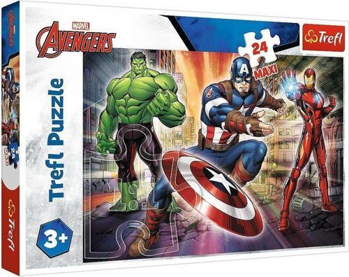 PUZZLE-14321 Marvel 24 Parça Maxi Çocuk Puzzle