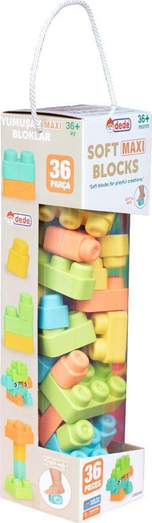04048 Soft Maxi Bloklar 36 Parça -Fentoys