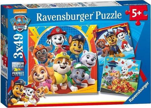 50482 Paw Patrol 3x49 parça Ravensburger Puzzle