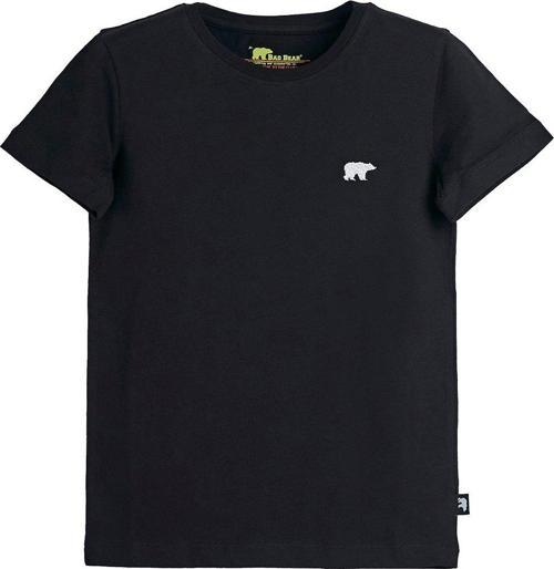 Solid Siyah Basic Çocuk Tişört