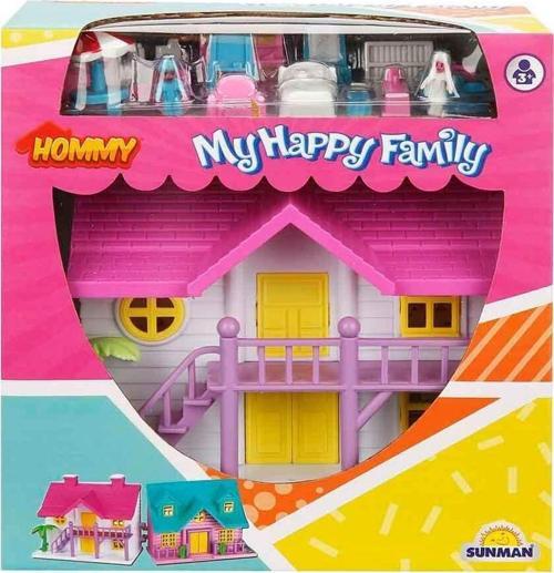 2080 Happy Family Villa Oyun Seti 18 Parça