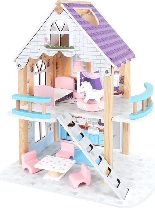 T2011 Ahşap Oyun Evi 2 Katlı -Okutan Hobi