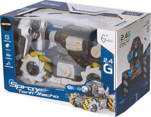 HD3400 Kumandalı Drift Yapan Su Atan Tank Mecha -Gepettoys