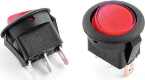 Saray Switch Anahtar Kırmızı Işıklı On-Off