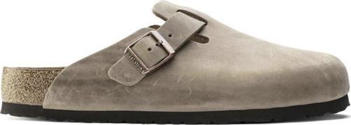 Kadın Terlik 1019484 Birkenstock BOSTON SFB LEOI NU Tobacco Brown
