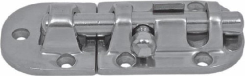 Krom Kapı Sürgüsü 90Mm