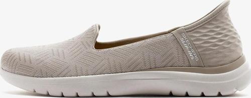 Kadın Babet 138182 TPE Skechers ON-THE-GO FLEX Beige