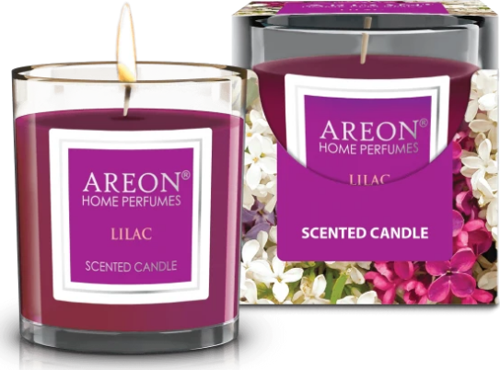 Candles Lilac Lüks Kokulu Mum