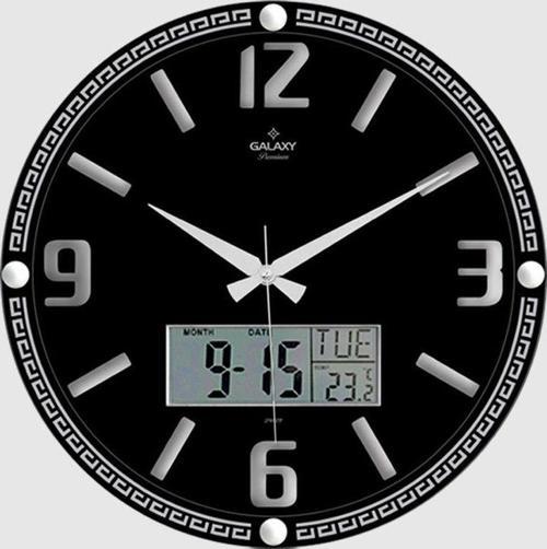 Galaxy T-710-G-1 Premium Kabartma Rakam Dijital Duvar Saati