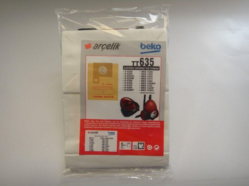 Beko Bks 1260 Bks 1270 Süpürge Kağıt Torba 10 Adet