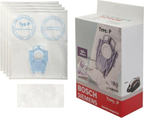 P Tipi Toz Torbası - 4 Adet (Kutulu)
