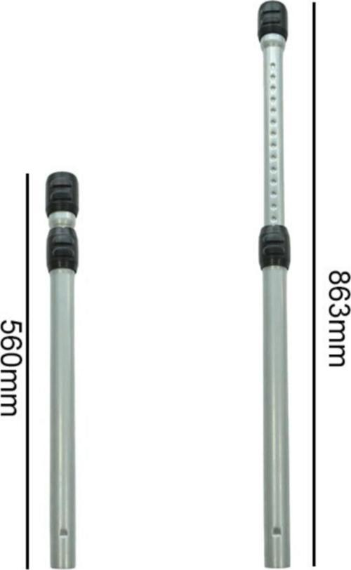 9919 Teleskopik Süpürge Borusu( Çelik )