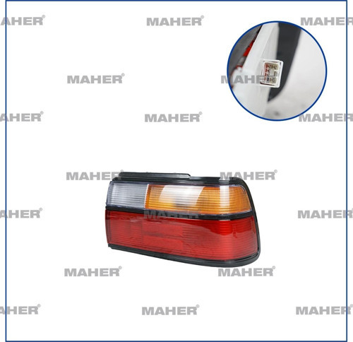 Stop Lambası Corolla Ae92 88-1992 Siyah Sağ (Oem No:2121935R2A)