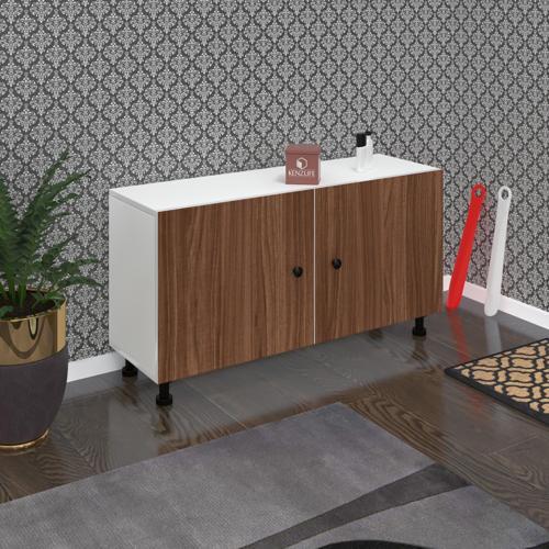ayakkabılık merkub3 cvzbyz 53*100*32 kapaklı 3 raflı 15 çift ayakkabı kapasitesi