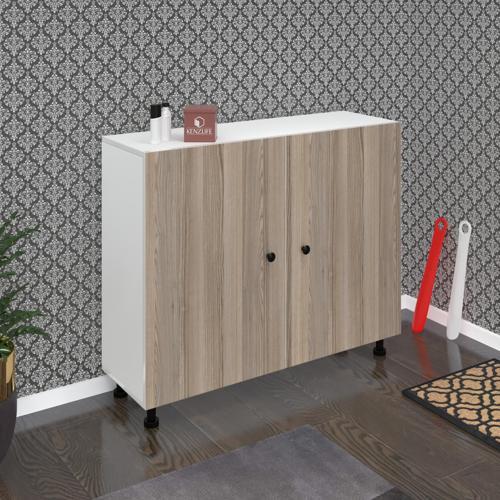 ayakkabılık merkub5 crdbyz 83*100*32 kapaklı 5 raflı 25 çift ayakkabı kapasitesi