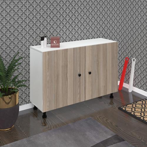 ayakkabılık yemeni4 crdbyz 68*120*32 kapaklı 4 raflı 24 çift ayakkabı kapasitesi