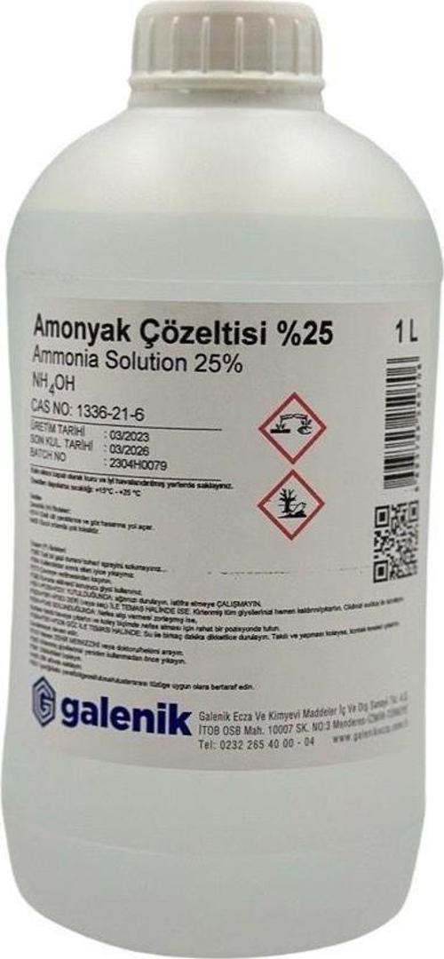 Amonyak % 25 1 Lt
