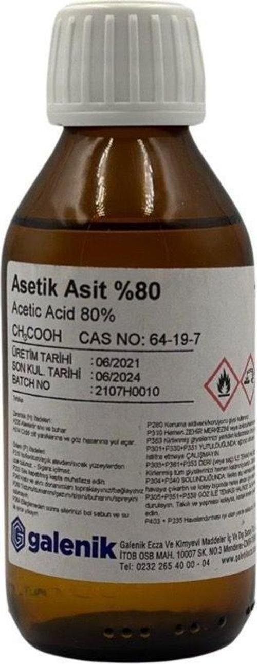 Asetik Asit 100 Ml % 80