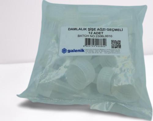 Damlalık Şişe Ağzı Geçmeli 12 Li Paket
