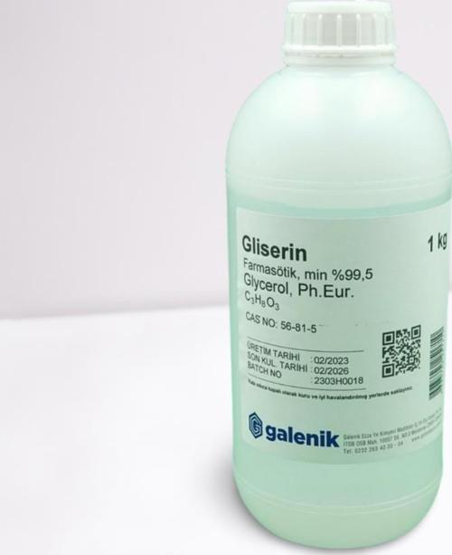 Gliserin (Farmasötik) 1 Kg