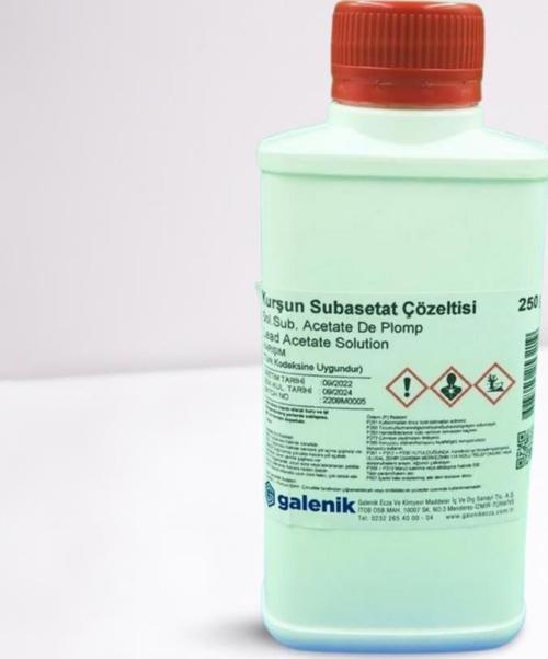 Kurşun Subasetat Çözeltisi 250 Gr