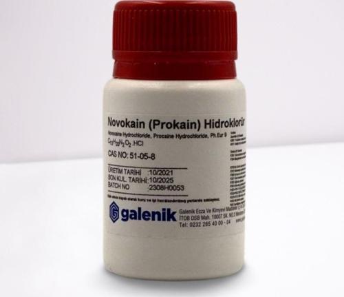 Novokain ( Prokain ) Hidroklorür 25 Gr