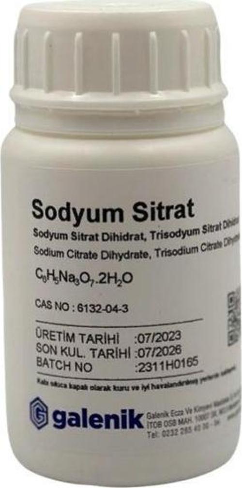 Sodyum Sitrat 100 Gr