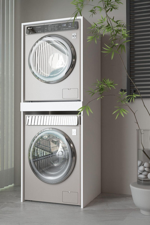 Banyo Dolabı Çamaşır Ve Kurutma Makinesi Dolabı Çekmeceli