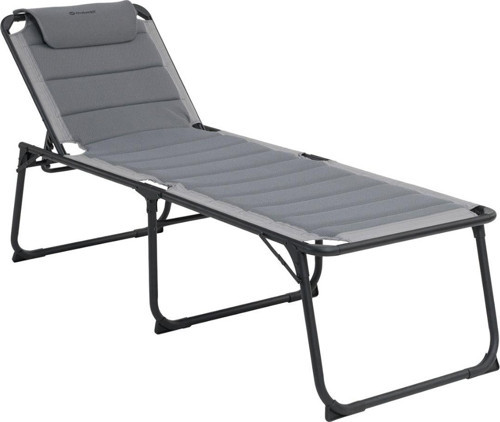 Samoa Premium Ultra Konforlu 5 Pozisyonlu Katlanır Şezlong Grey