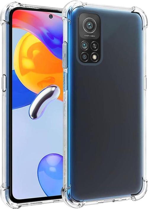 Xiaomi Redmi Note 11 Pro Uyumlu Darbe Önleyici Sararmaya Dayanıklı Airbag Korumalı Ultra Slim TPU Şeffaf Silikon Kılıf