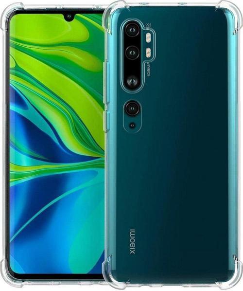 Xiaomi Mi Note 10 Uyumlu Darbe Önleyici Sararmaya Dayanıklı Airbag Korumalı Ultra Slim TPU Şeffaf Silikon Kılıf