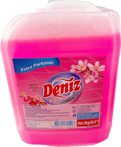 Flora Fresh Yüzey Temizleyici Yer Zemin Temizleyici Temizlik Sıvısı - 5 Kg. - Bidon