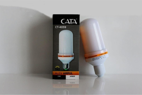 5W Led Alev Ampul E27 Duylu Ct-4059