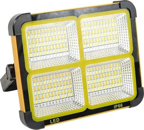 200 W Güneş Enerjili Taşınabilir Solar Projektör - Powerbank Özellikli - Ct-4698