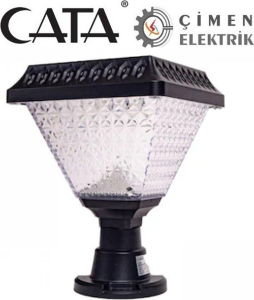 Ct 7315 Solar Bahçe Armatür 30W 6400K Beyaz Işık