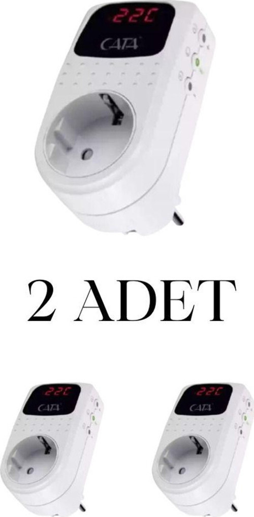 Ct-9187 Priz Regülatör Dijital - 2’Li Paket