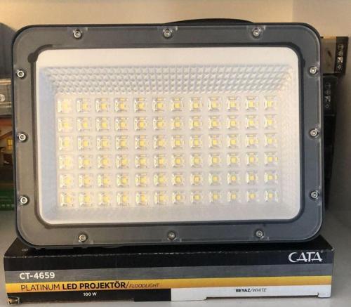 100W Led Projektör Beyaz
