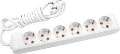 Multi-Let Altılı Priz Topraklı Kablolu Çocuk Korumalı 2 Metre 6 Lı Uzatma Kablosu