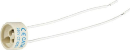 Gu-10 Porselen Duy 12 Cm Kablo 220V-250V Ct-9263 20'Li