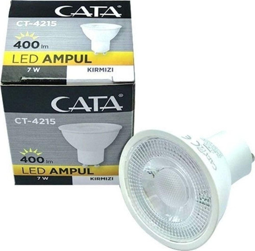 Led Ampul 7W Gu10 Kırmızı Işık Ct-4215