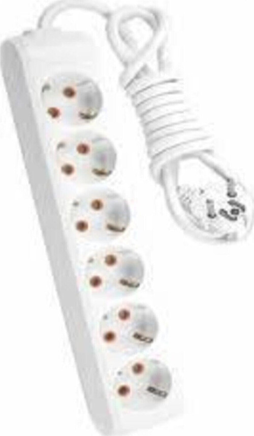 Multi-Let Altılı Priz Topraklı Kablolu Ç.K. - 3 Metre