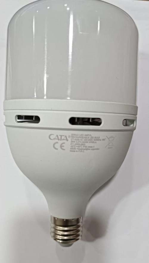Ct 4228 35W Şarjlı Led Ampul 6400K Beyaz Işık