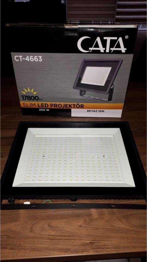 Led Projektör Beyaz Ct 4663 200W