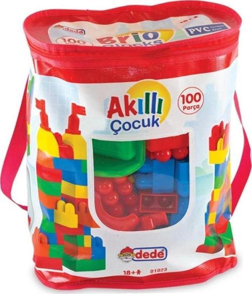 Çocuk 01023 Akıllı Çocuk Blokları 100 Parça