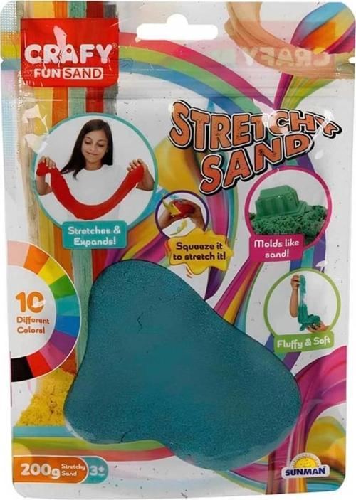 Çocuk Streç Oyun Kumu Turkuaz 200 gr