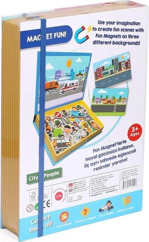 Çocuk FP 13409 Fisher Price Baby Puzzle City People -KS Puzzle